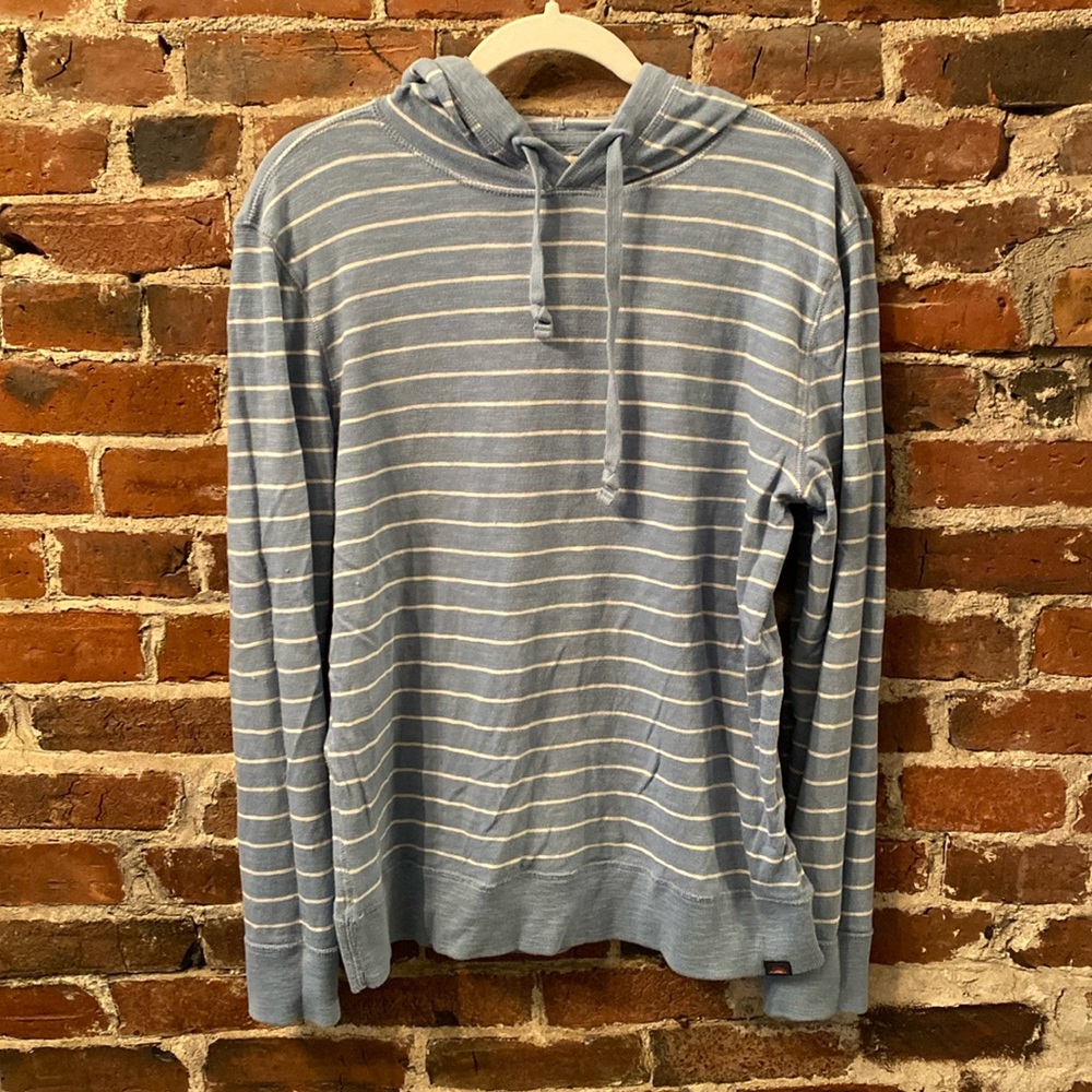Faherty Hooded Knit Sweatshirt